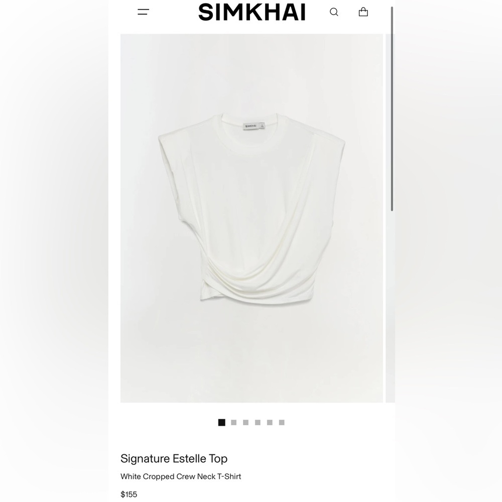SIMKHAI Signature Estelle Top